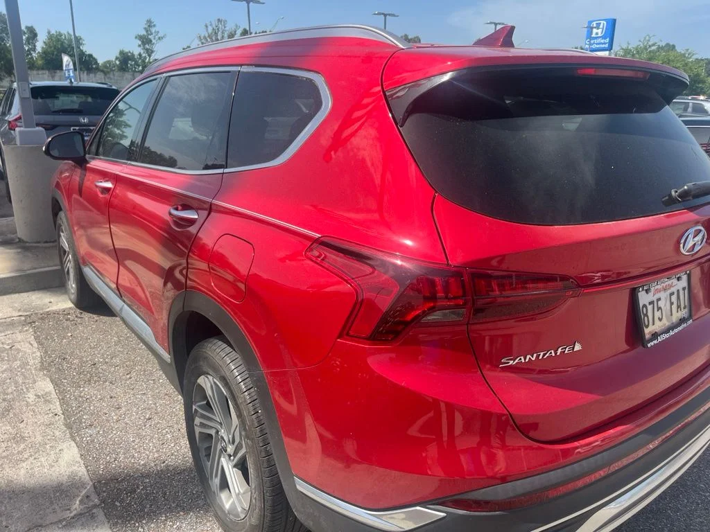 Used 2022 Calypso Red Hyundai SEL image 4