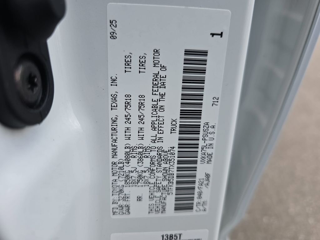 2026 Toyota Tundra SR - Photo 35