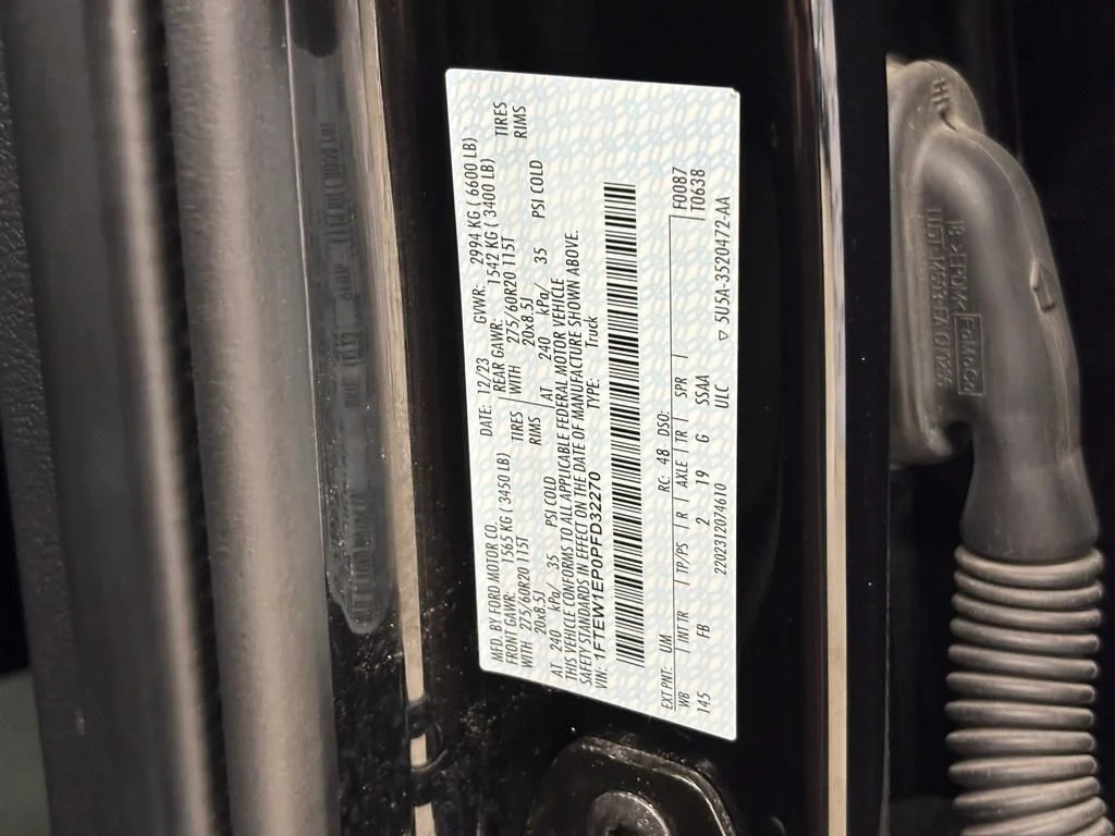 Certified Used 2023 Black Metallic Ford XLT image 26