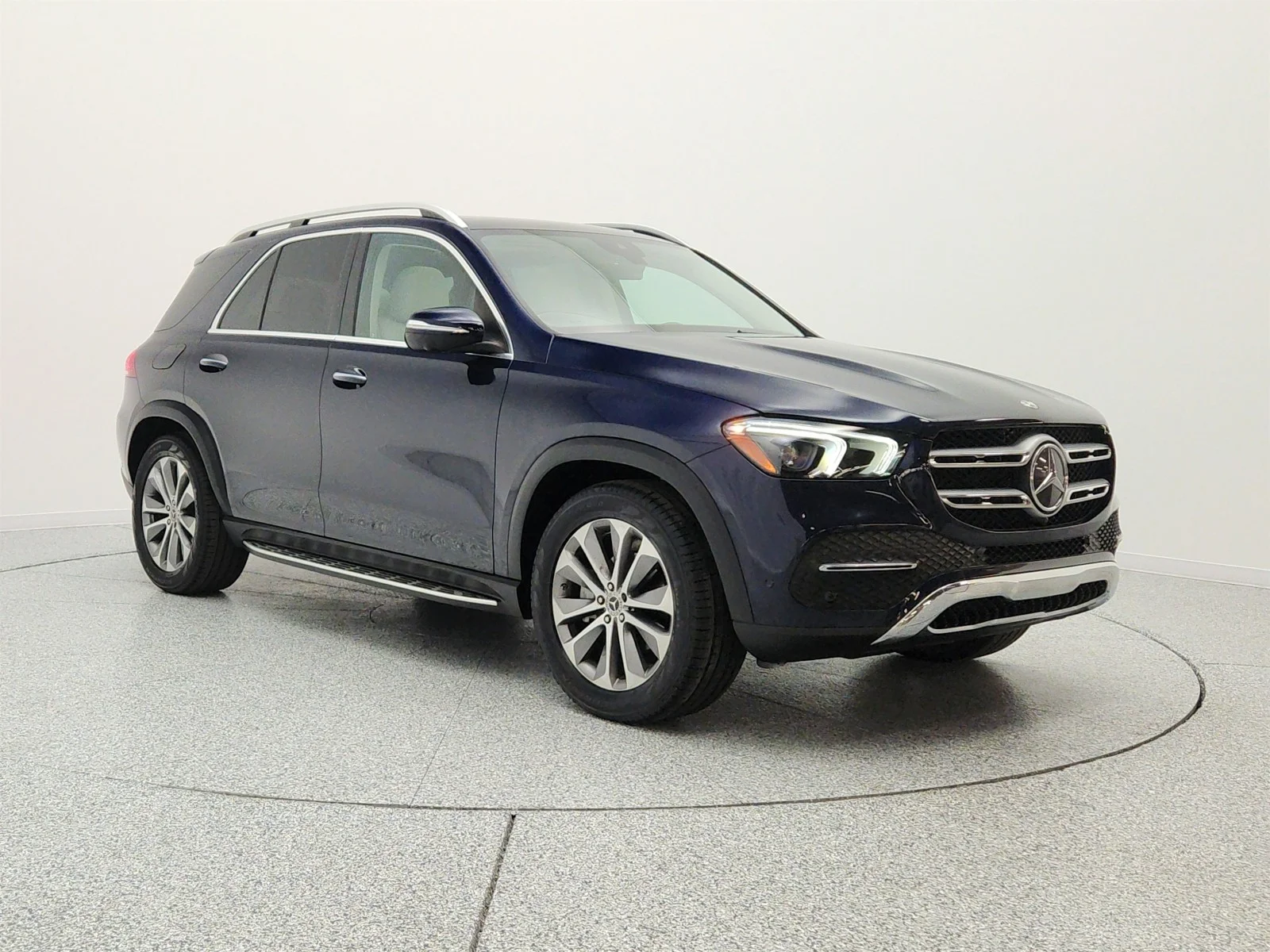 Used 2021 Lunar Blue Metallic Mercedes-Benz GLE 350 SUV image 3