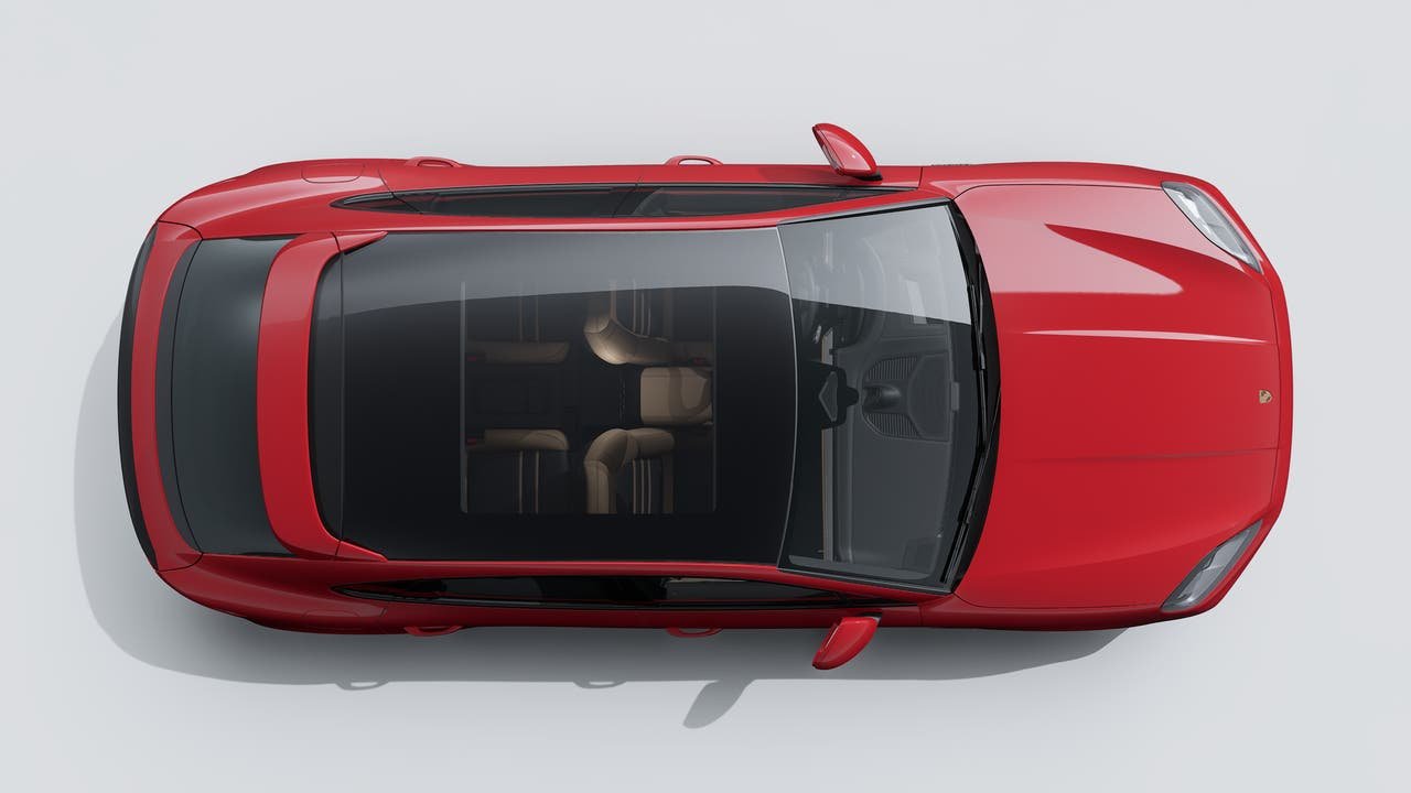 New 2026 Carmine Red Porsche E-Hybrid Coupe image 5