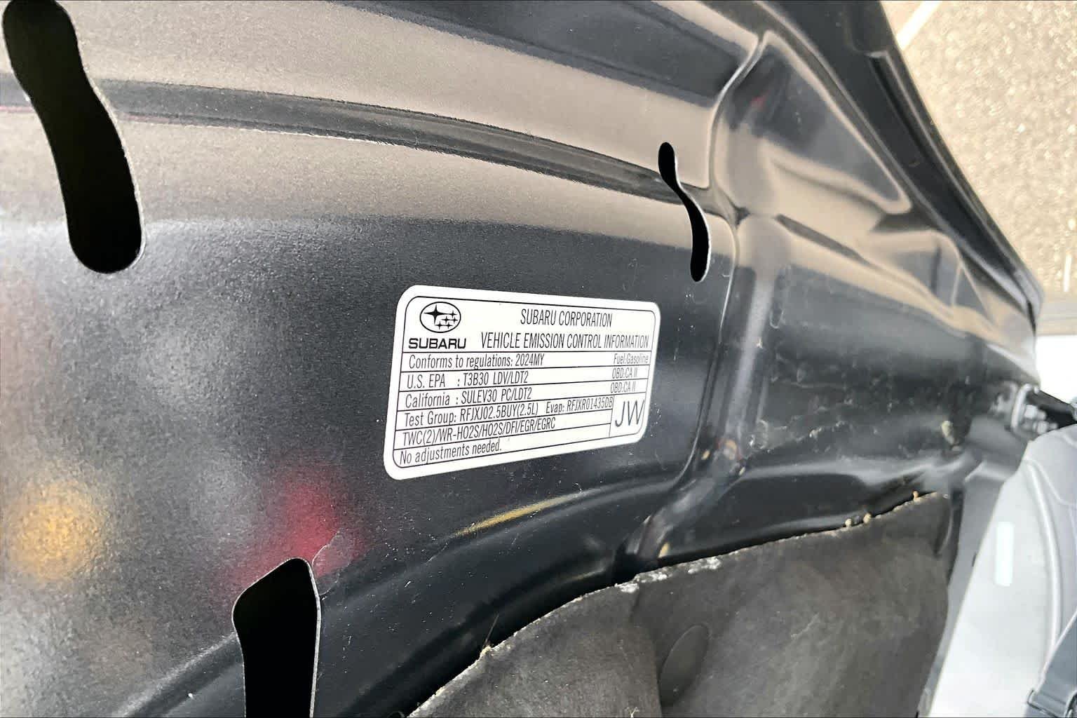 Used 2024 Magnetite Gray Metallic Subaru Onyx Edition image 31