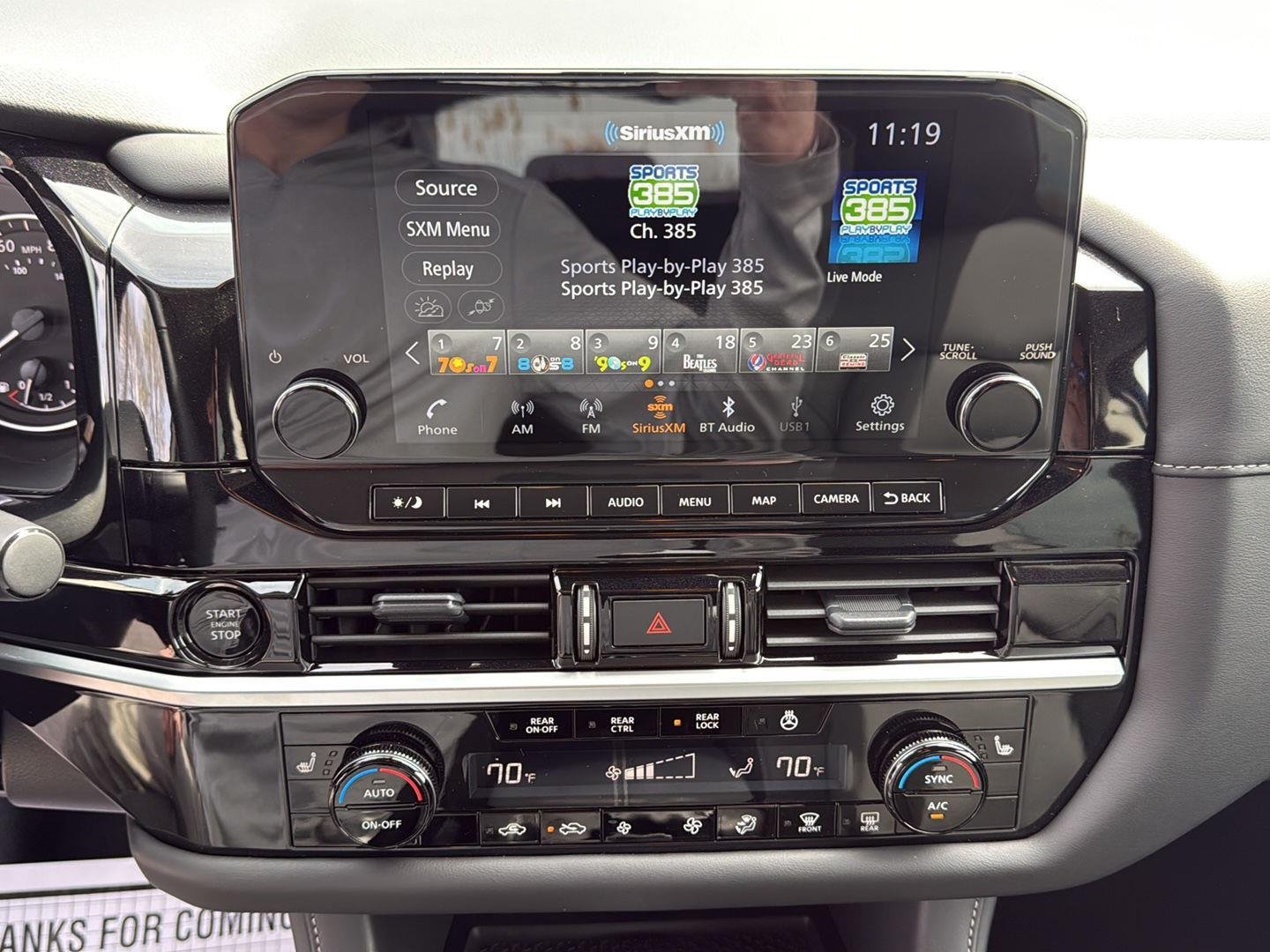 Used 2025 Deep Ocean Blue Pearl Nissan SL image 12