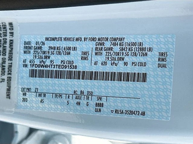 New 2026 Oxford White Ford XL image 19