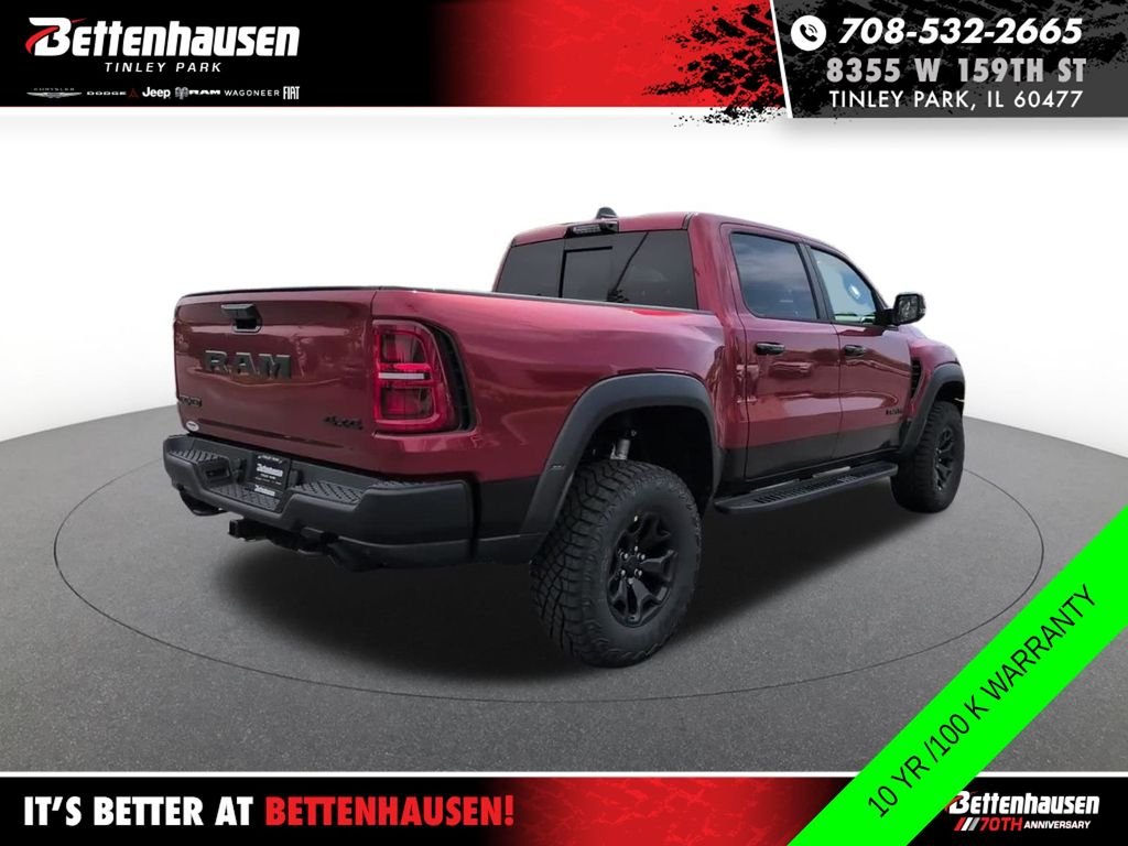New 2026 Molten Red Pearl-Coat Exterior Paint RAM RHO image 6