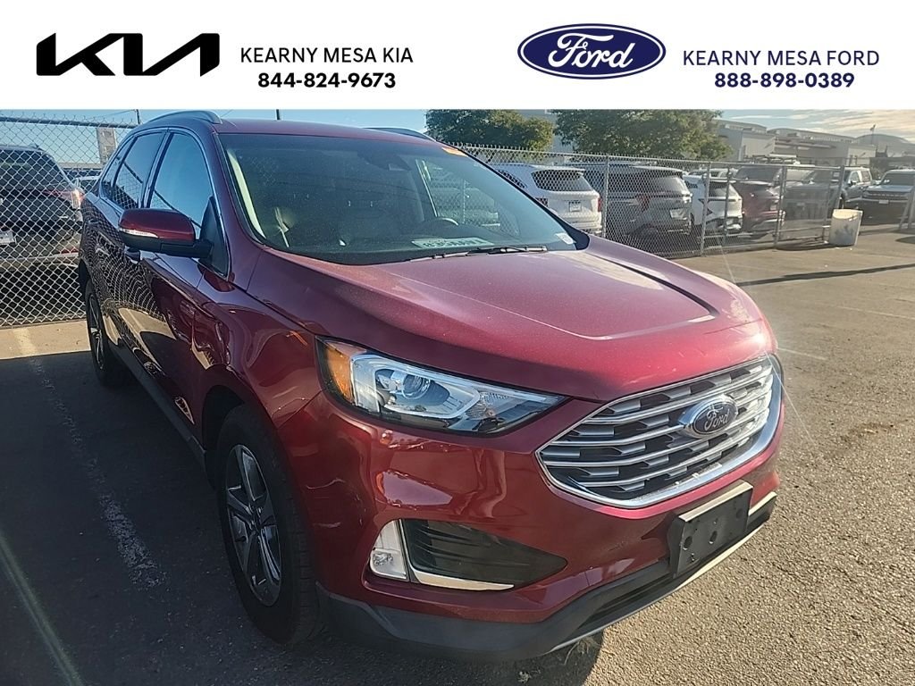 Used 2019 Red Ford SEL image 1