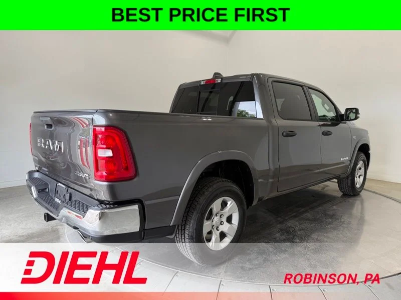 New 2026 Granite Crystal Metallic Clear-Coat Exterior Paint RAM Big Horn/Lone Star image 7