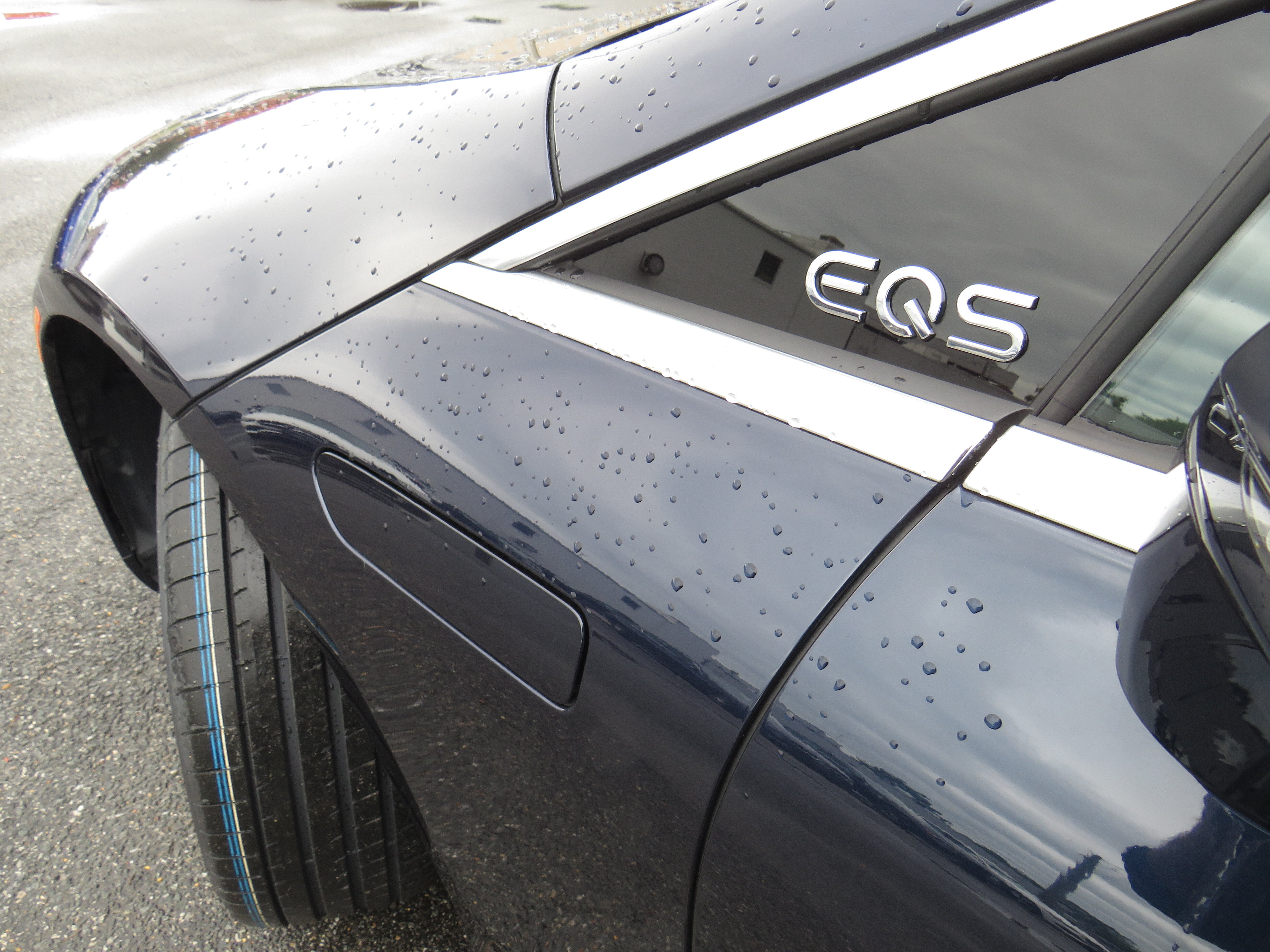 Certified Used 2024 Nautical Blue Metallic Mercedes-Benz EQS 450+ image 28