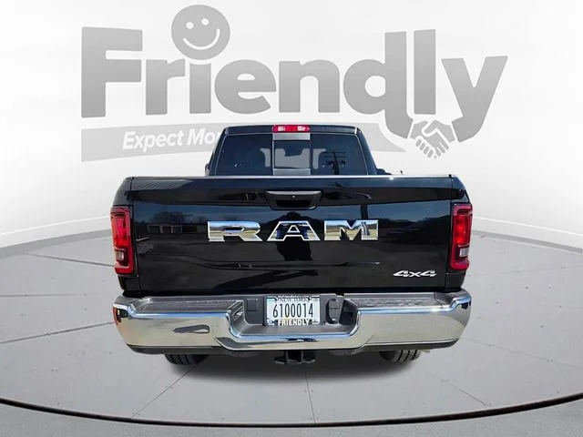 New 2026 Diamond Black Crystal Pearl-Coat Exterior Paint RAM Tradesman image 6