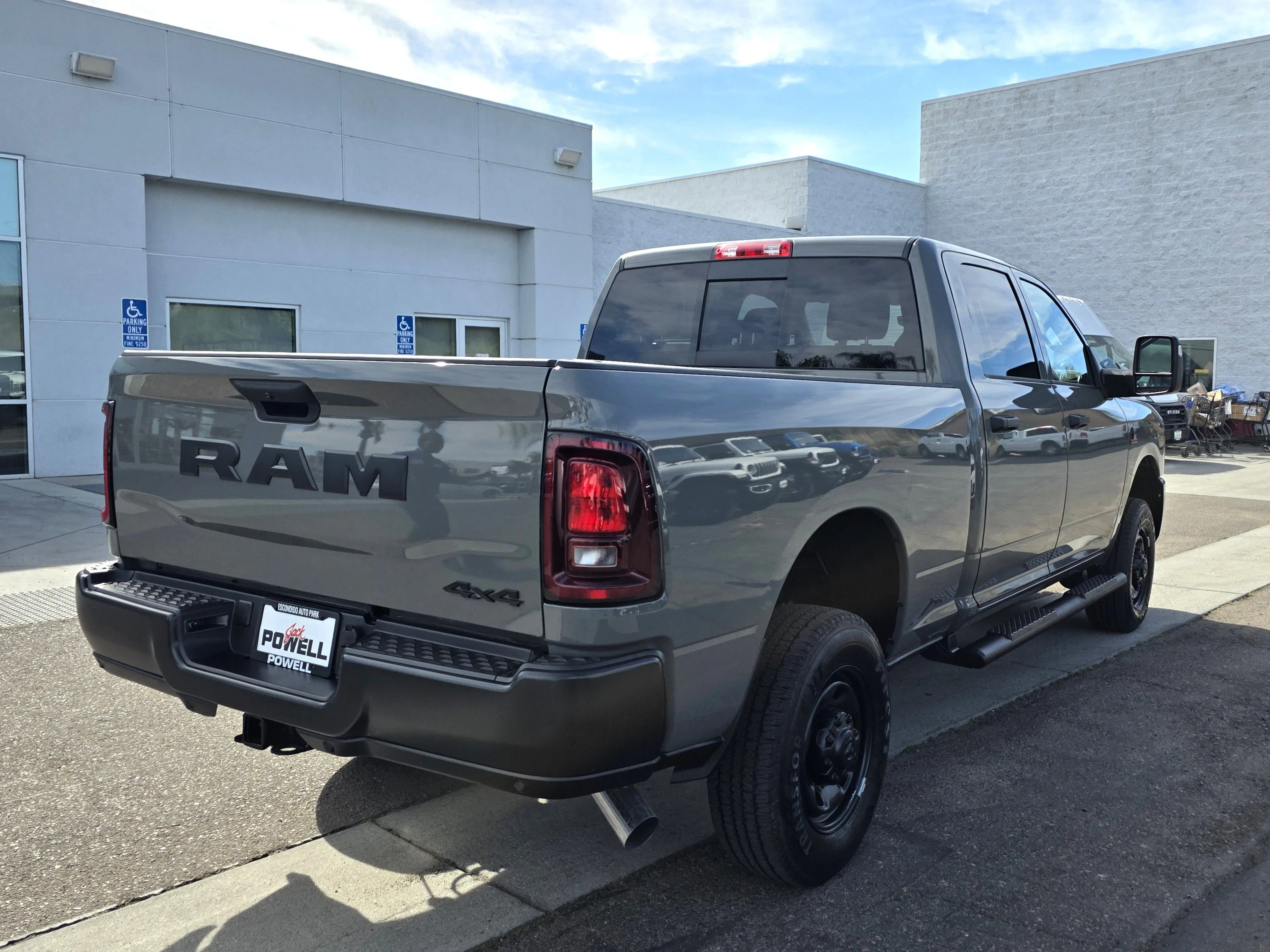 New 2026 Gray Clearcoat RAM Tradesman image 5