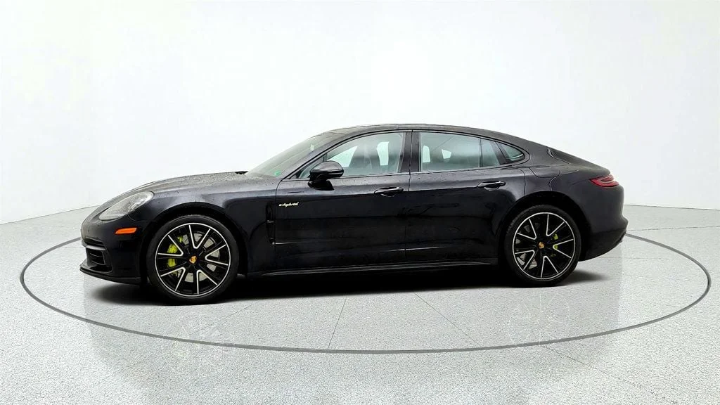 Used 2018 Jet Black Metallic Porsche 4 E-Hybrid w/ Premium Pkg Plus & 21