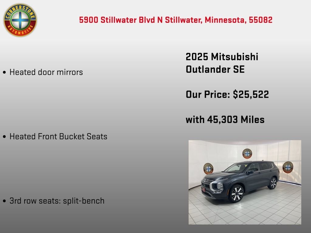 Used 2025 Gray Mitsubishi SE image 15