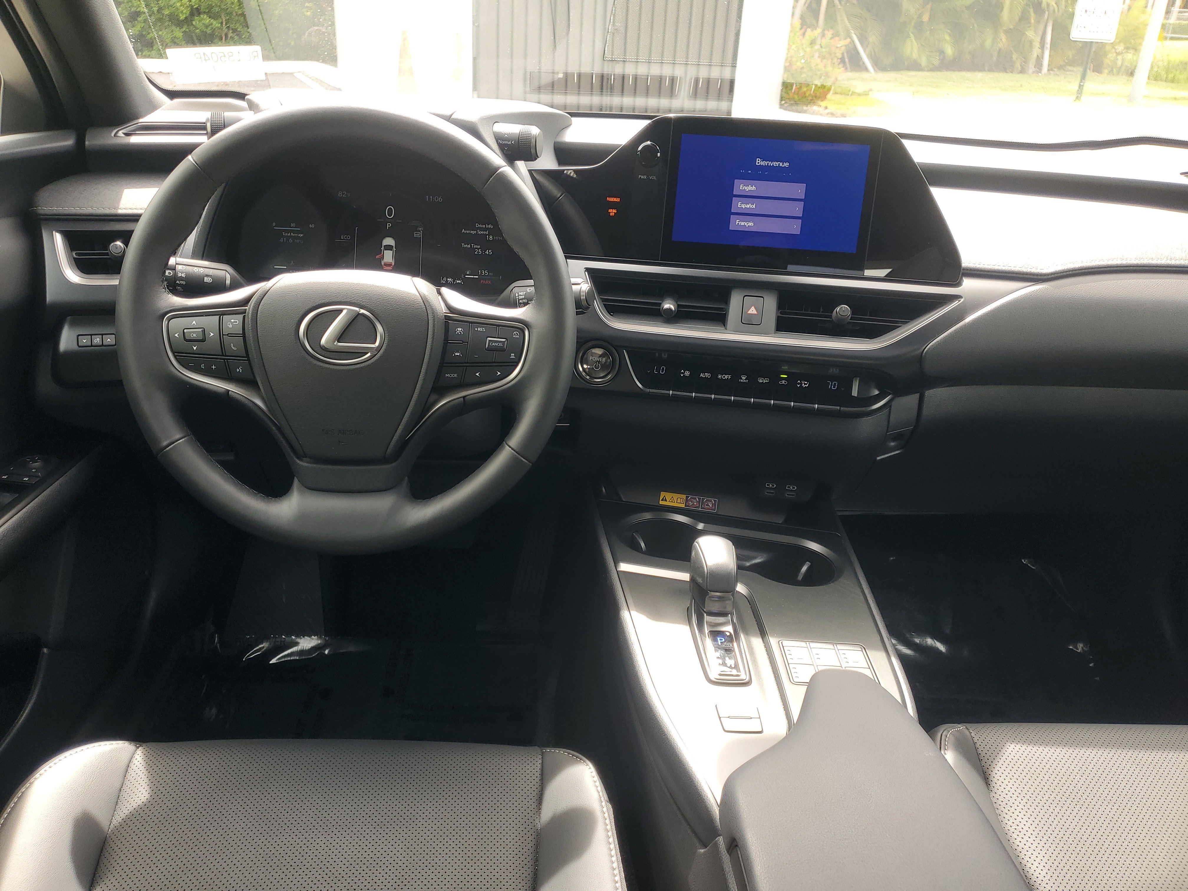 Certified Used 2025 Obsidian Lexus UX 300h F SPORT Design image 10