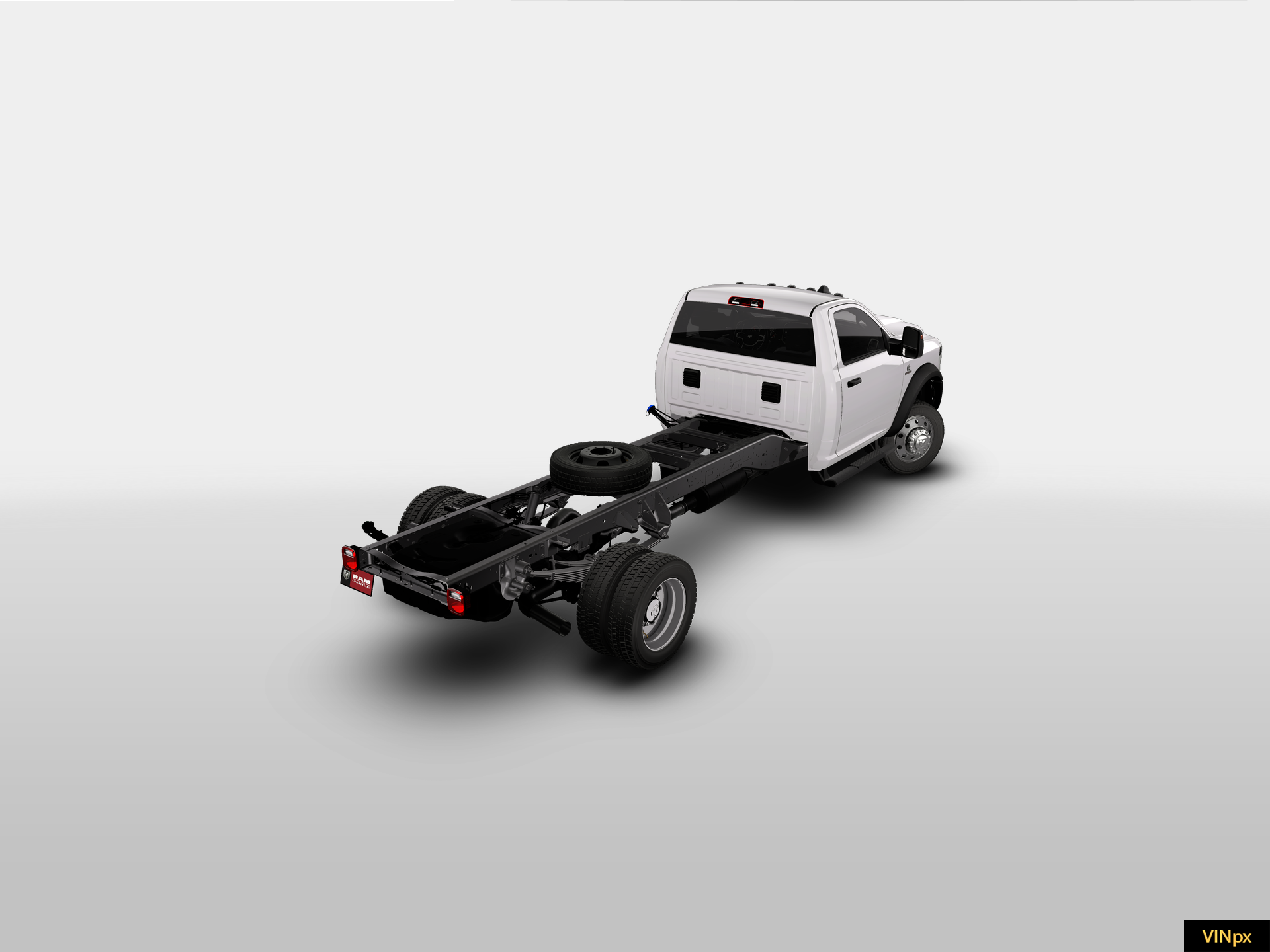 New 2026 Bright White Clear-Coat Exterior Paint RAM TRADESMAN image 7