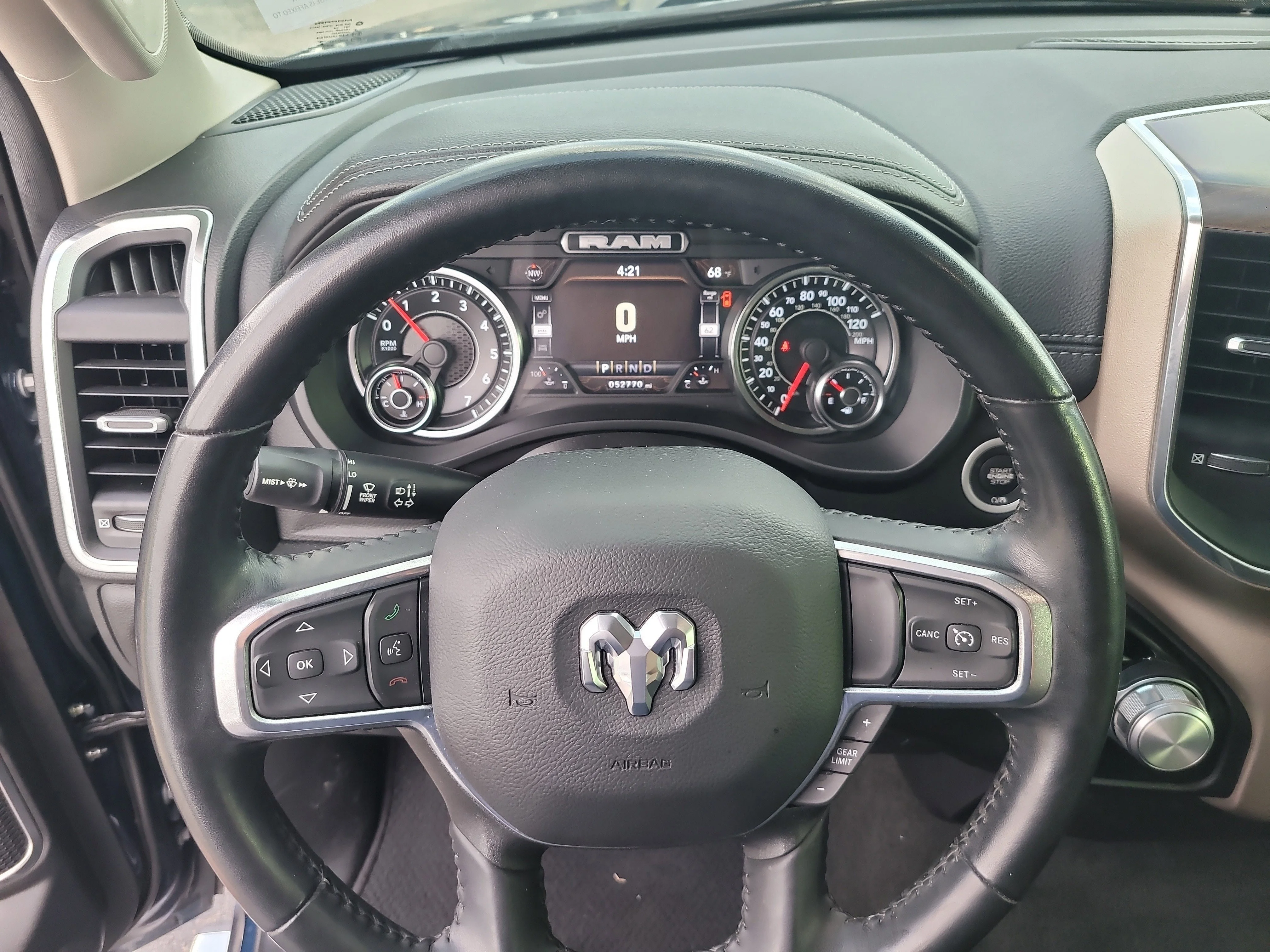 Used 2022 Patriot Blue Pearlcoat Ram Laramie image 25