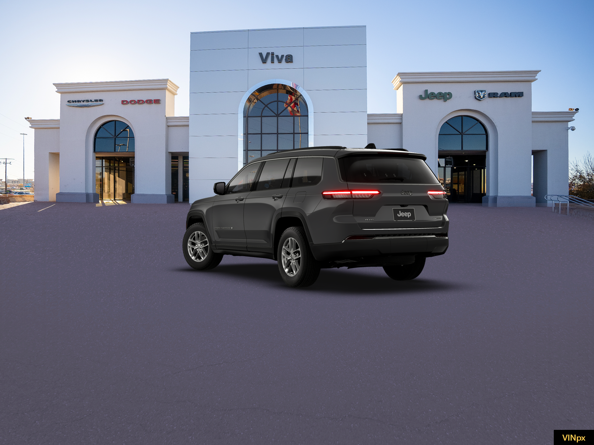 New 2026 Baltic Gray Metallic Clear-Coat Exterior Paint Jeep Laredo X image 5