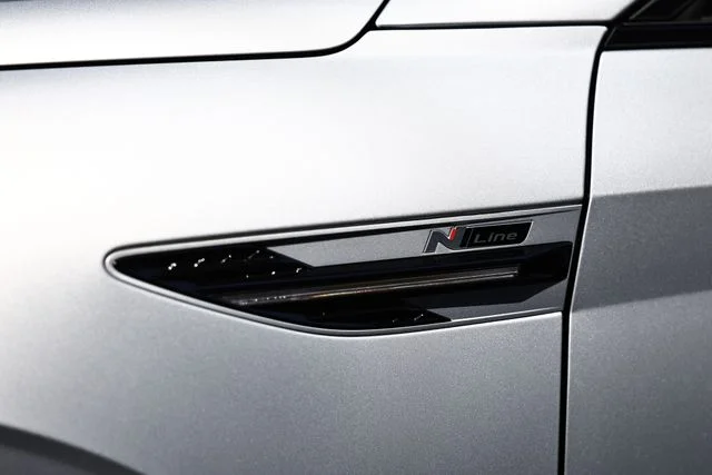 Used 2025 Aero Silver Matte Hyundai N Line image 12