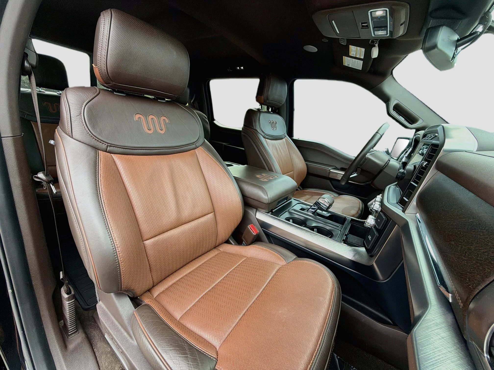 Used 2021 Agate Black Metallic Ford King Ranch image 13