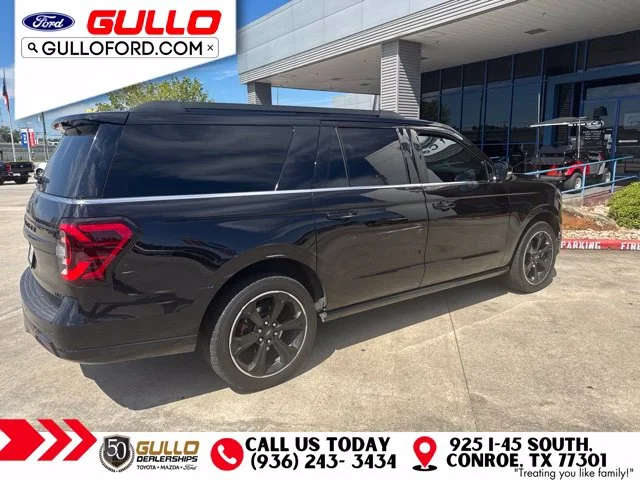 Used 2024 Agate Black Metallic Ford Limited image 5