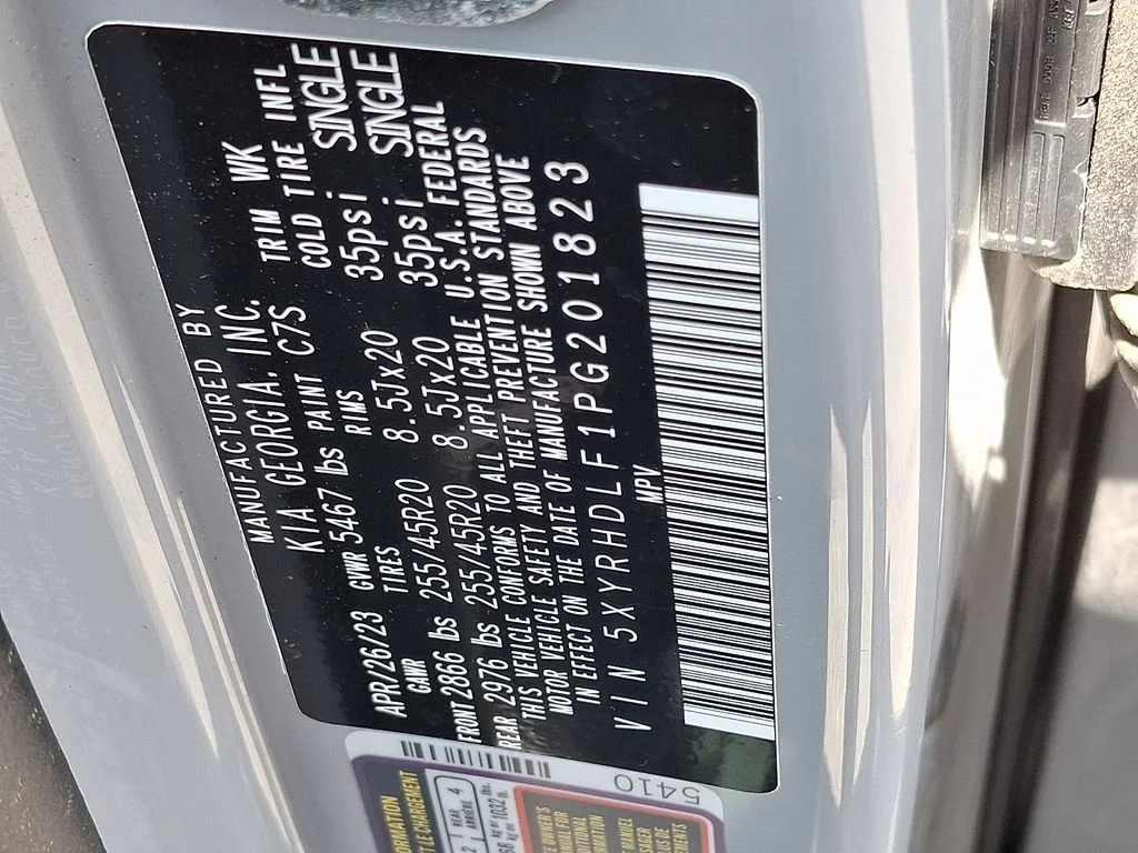 Certified Used 2023 Wolf Gray Kia X-Line EX image 28