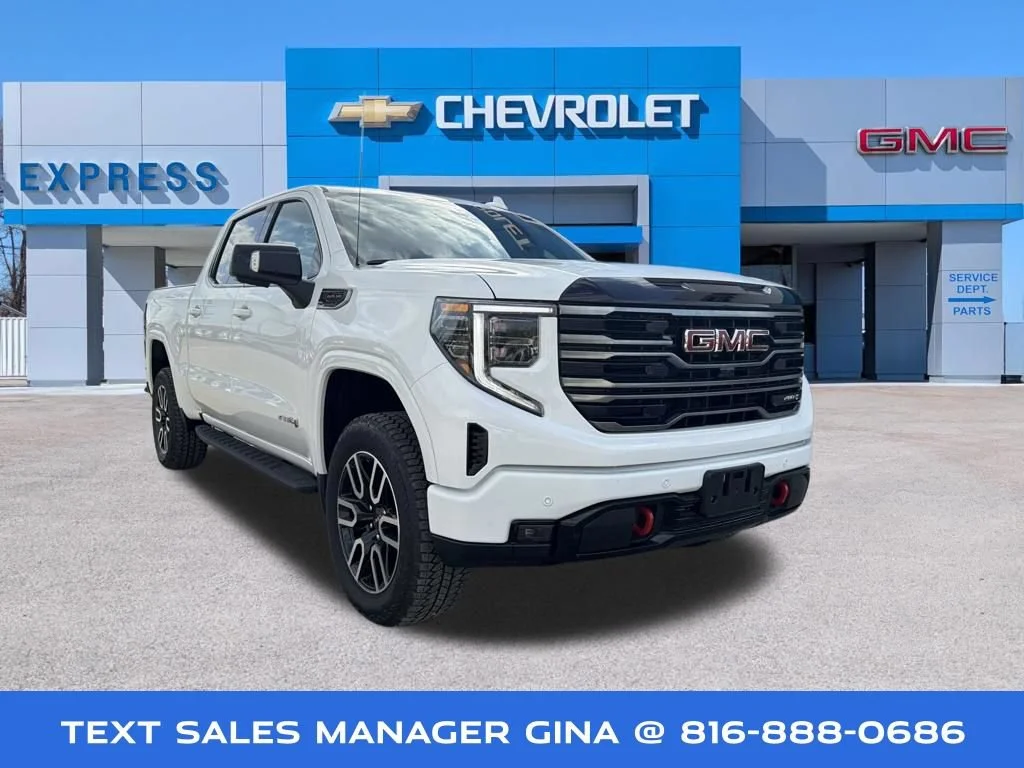 New 2026 Summit White GMC AT4 image 1