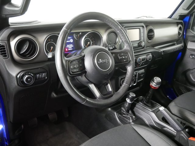 Used 2018 Ocean Blue Metallic Clearcoat Jeep Sport S image 11