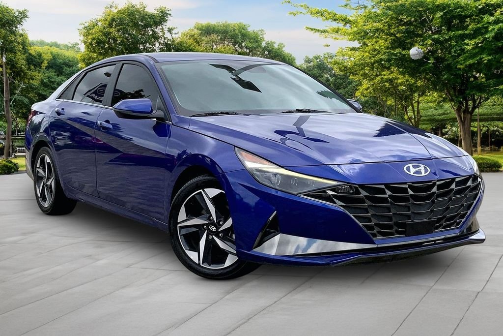 Used 2022 Blue Hyundai Limited image 3