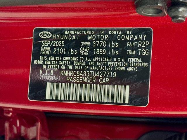 New 2026 Red Hyundai SEL image 45