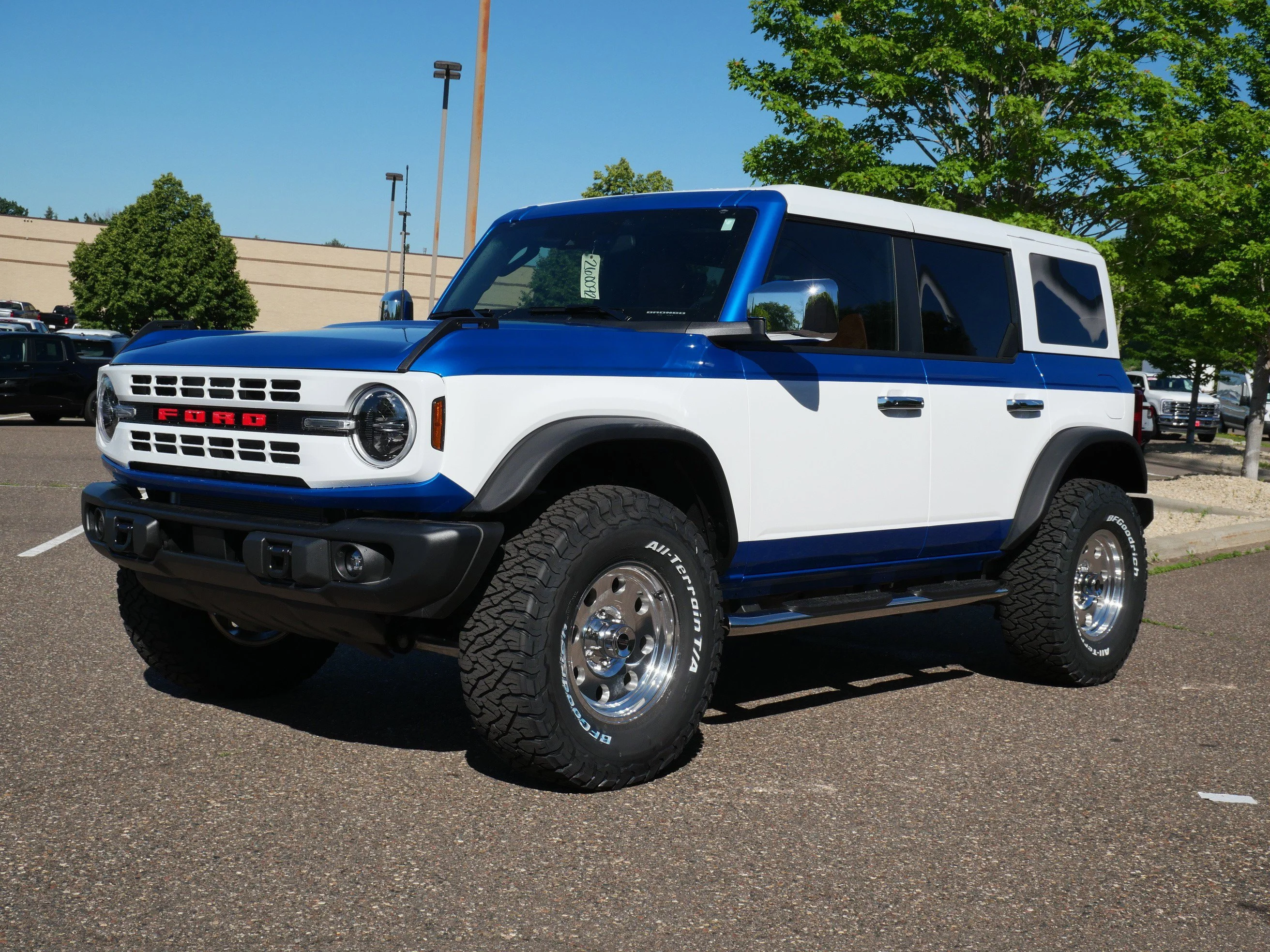 New 2026 Velocity Blue Metallic Ford Heritage Edition image 3