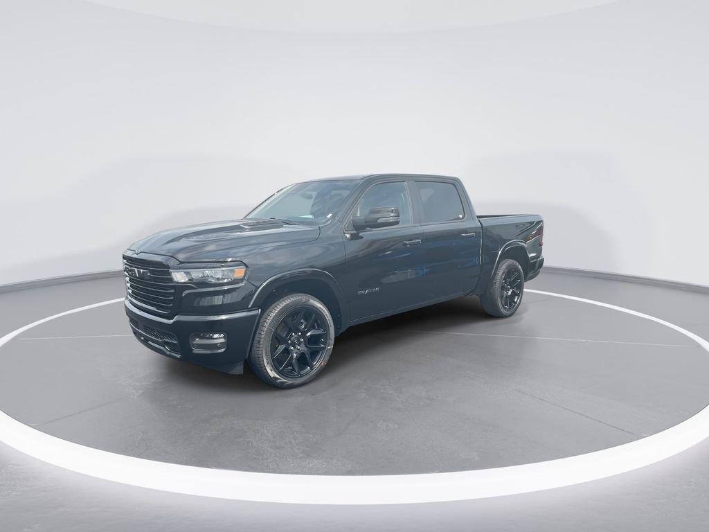 New 2026 Diamond Black Crystal Pearl-Coat Exterior Paint RAM Laramie image 4