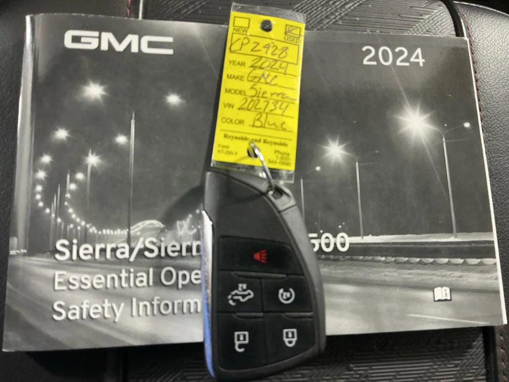 Used 2024 Blue GMC AT4X image 32