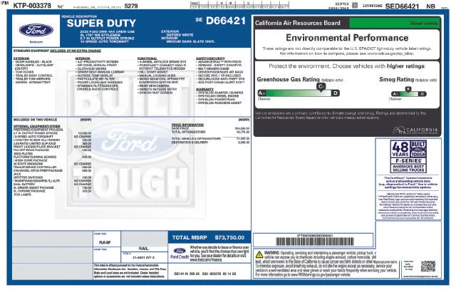 Used 2025 White Ford XL image 5