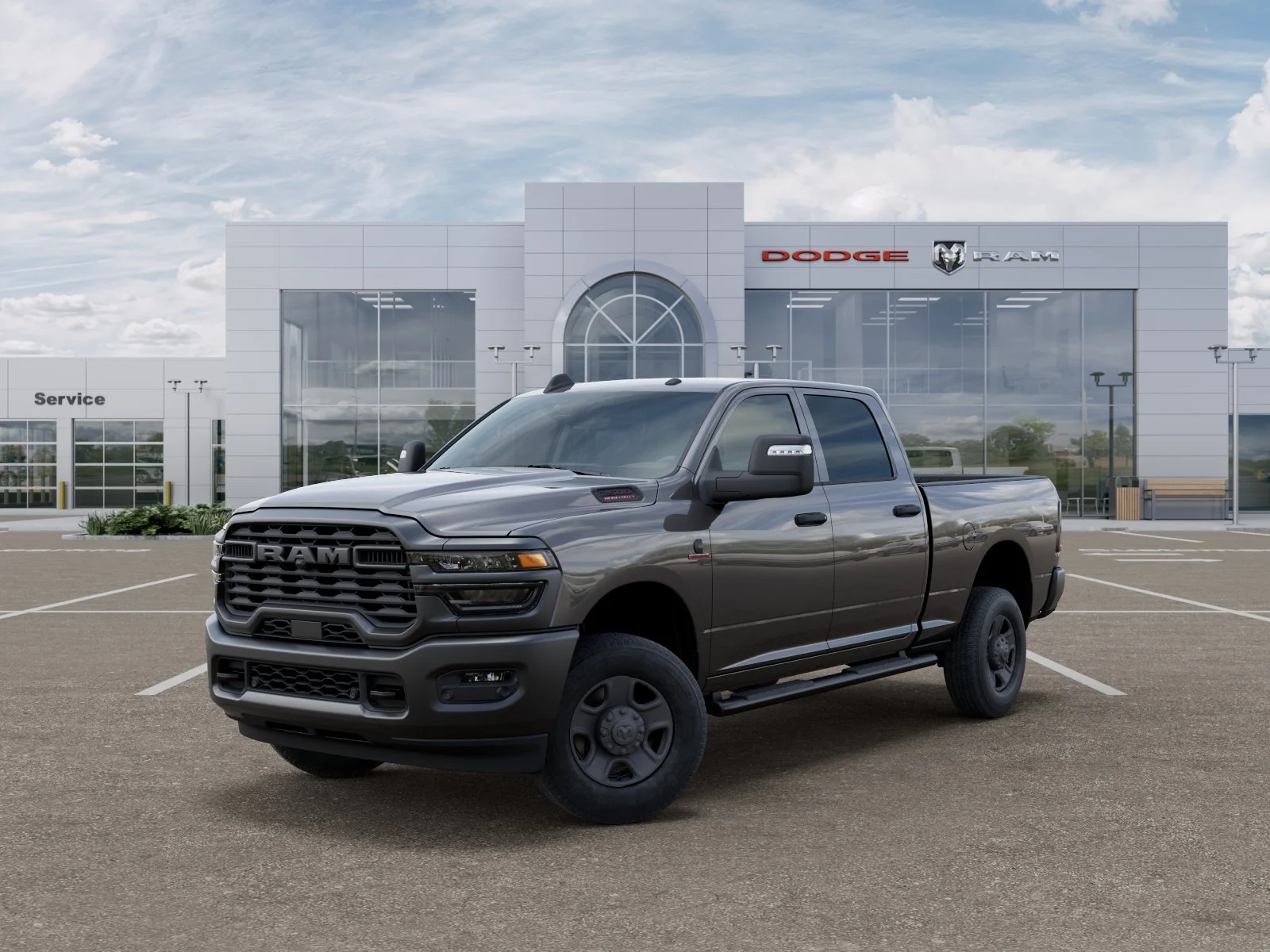 New 2026 Granite Crystal Metallic Clearcoat RAM Tradesman image 28