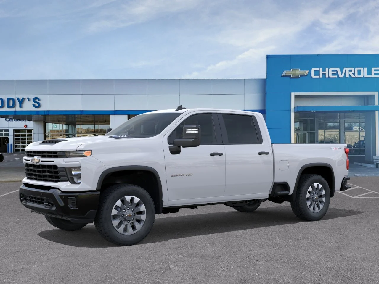 New 2026 Summit White Chevrolet Custom image 2