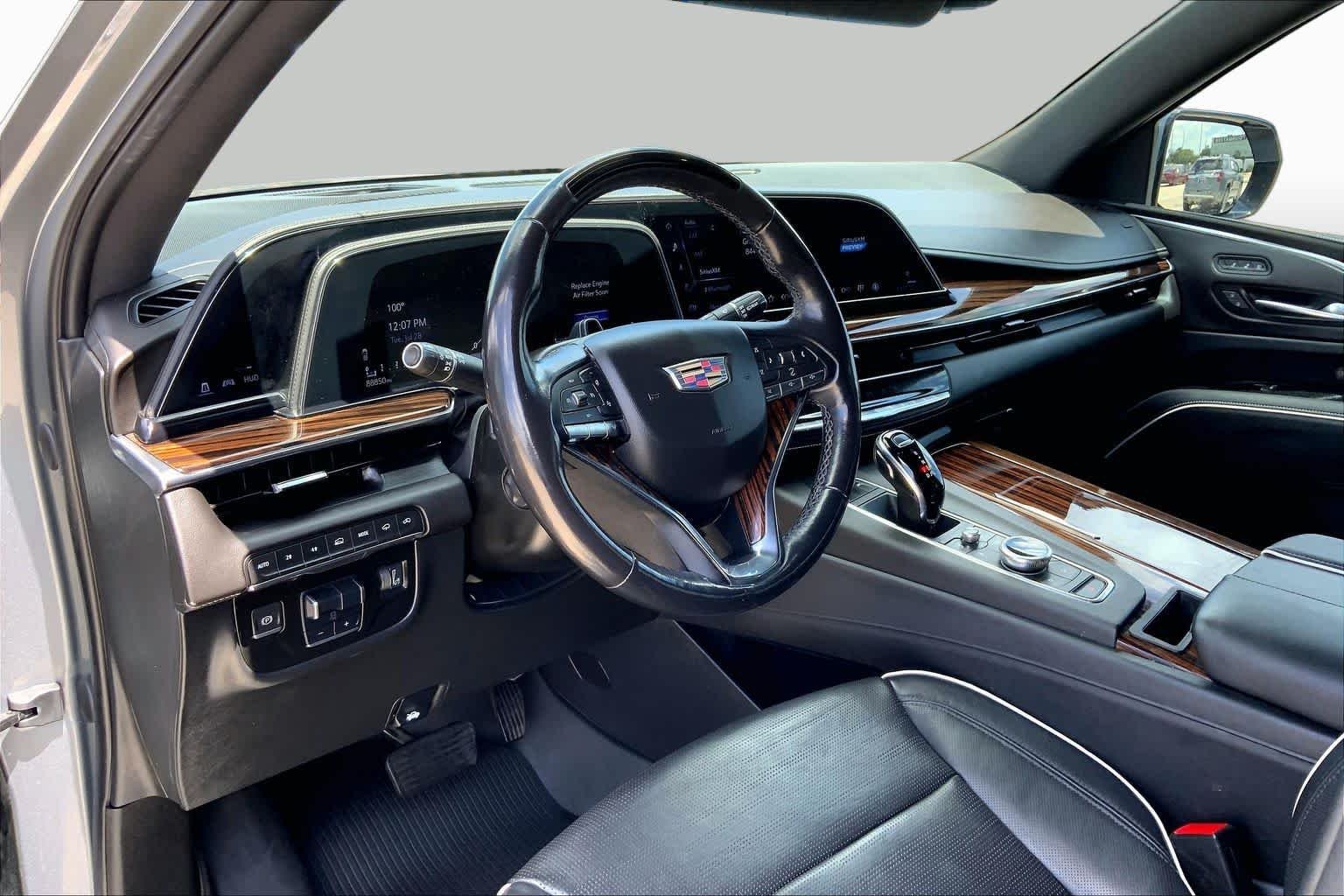 Used 2022 Satin Steel Metallic Cadillac Premium Luxury image 18