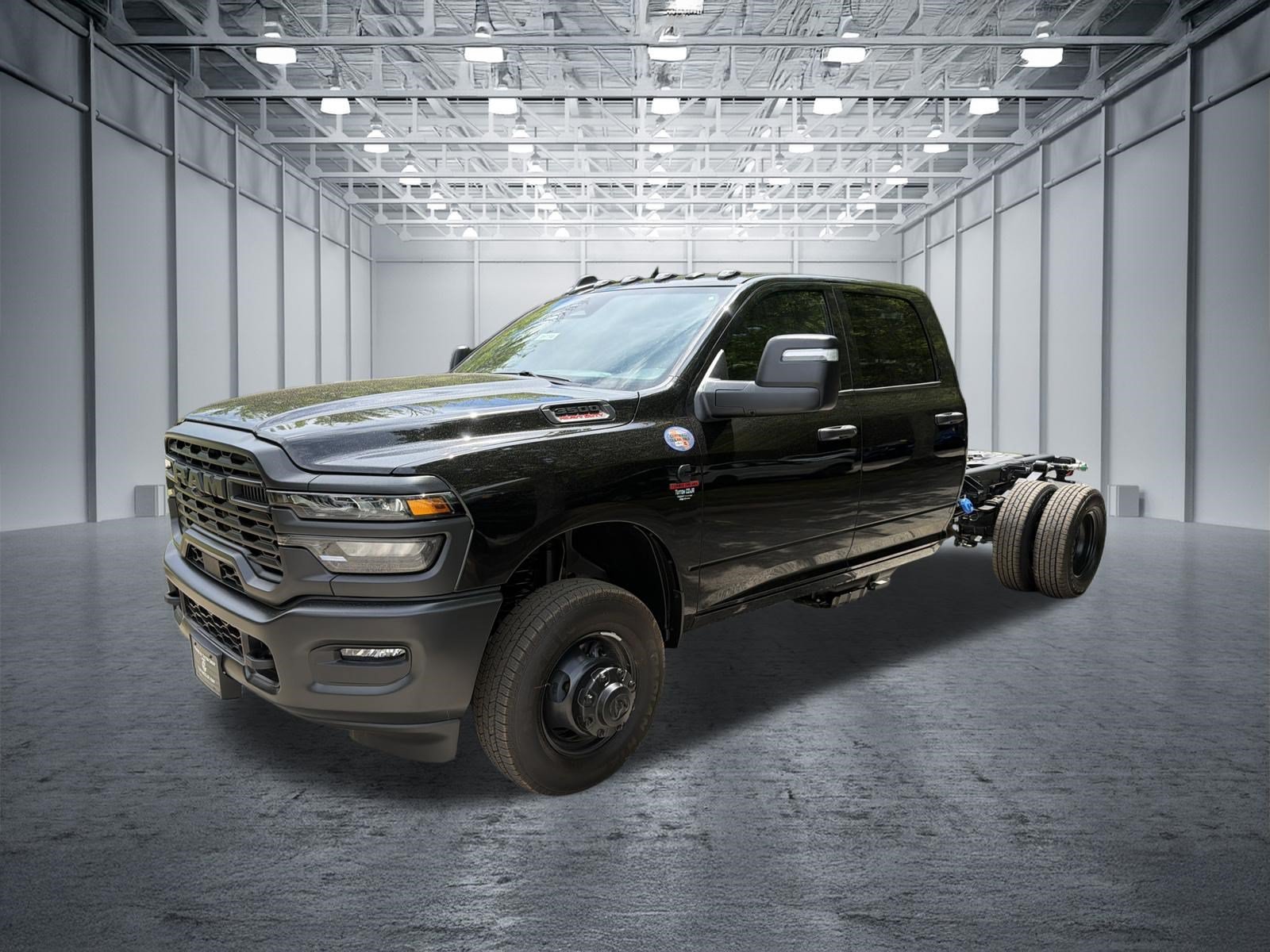 New 2026 Diamond Black Crystal Pearlcoat RAM Tradesman image 3