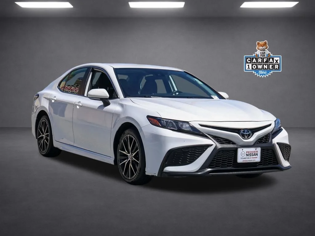 Used 2024 White Toyota SE image 1