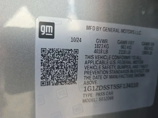 Used 2025 Sterling Gray Metallic Chevrolet 1LT image 34