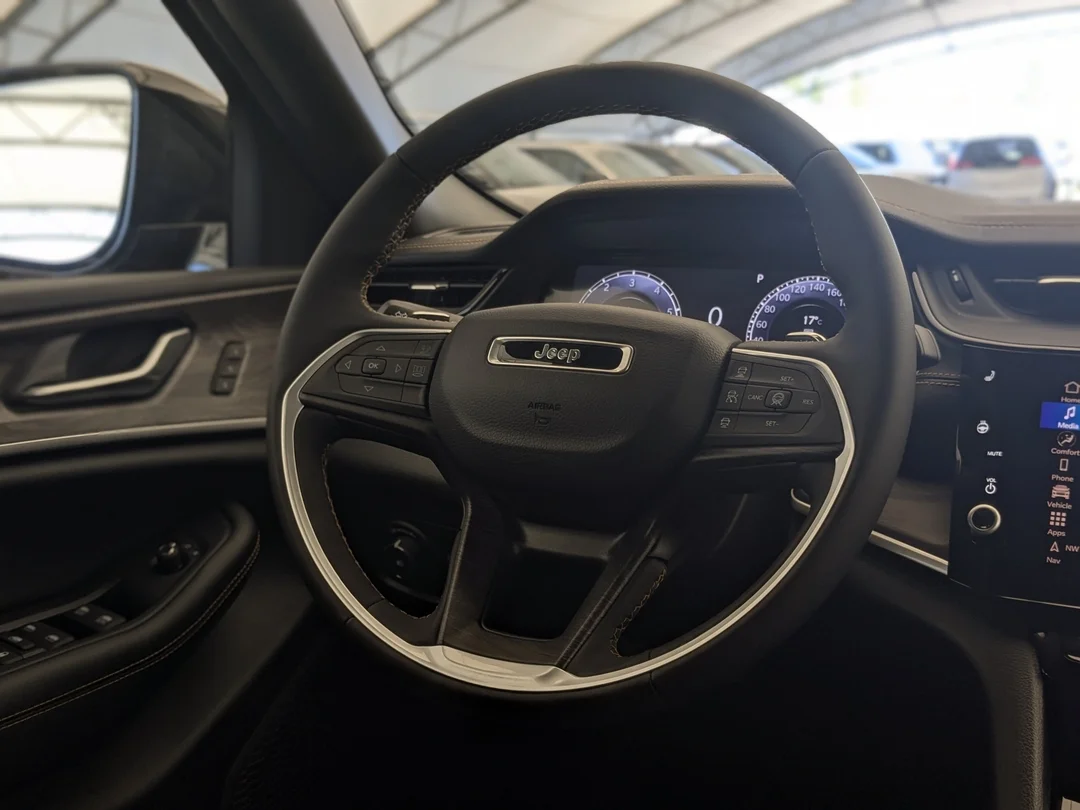 New 2026 Black Jeep 85th Anniversary - - $12K Pref Pkg 2C7 - Pano Sunroof - 2nd Row Heated Seats - Leatherette & More! image 16