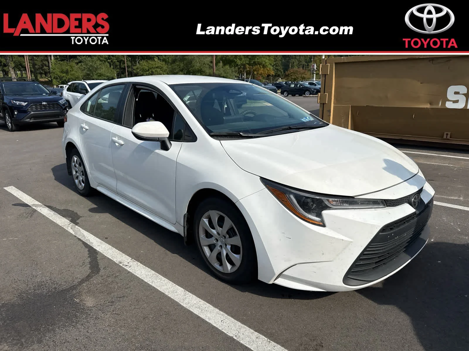 Used 2024 Ice Cap Toyota LE image 1