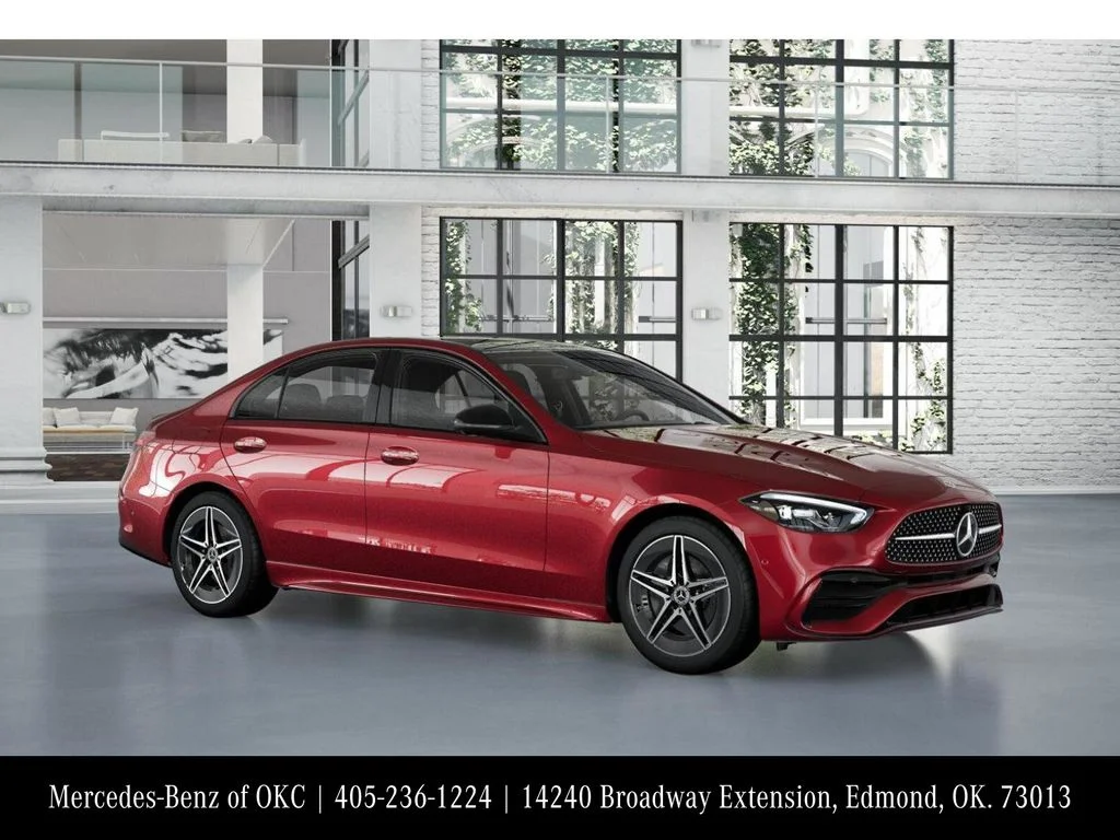 New 2026 Red Mercedes-Benz C 300 image 12