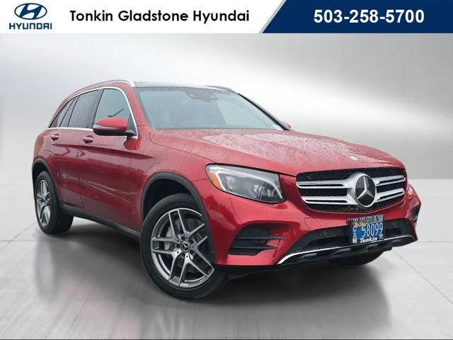 Used 2017 designo Cardinal Red Metallic Mercedes-Benz GLC 300 image 1