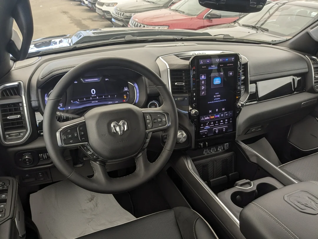 Used 2026 Black RAM Laramie - - 4x4 - Night Edition - Laramie Level II - Dual Pane Sunroof - Power Boards & More! image 25