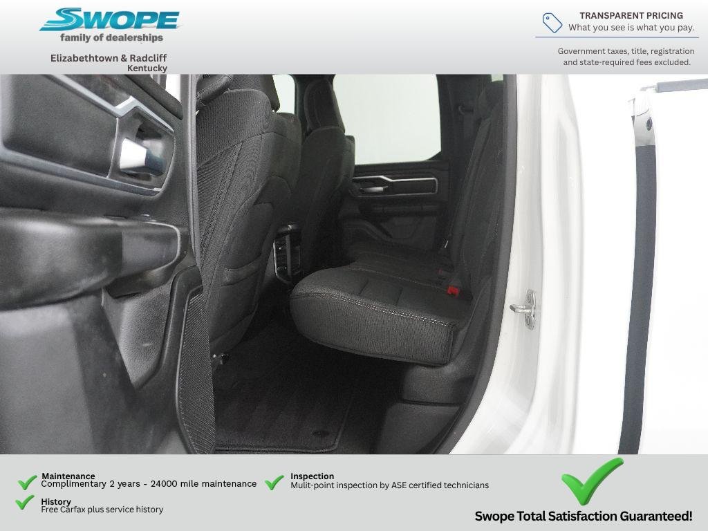 Used 2023 Bright White Clearcoat Ram Big Horn image 11