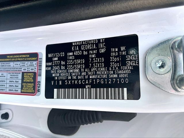 Used 2023 White Kia X-Line image 34