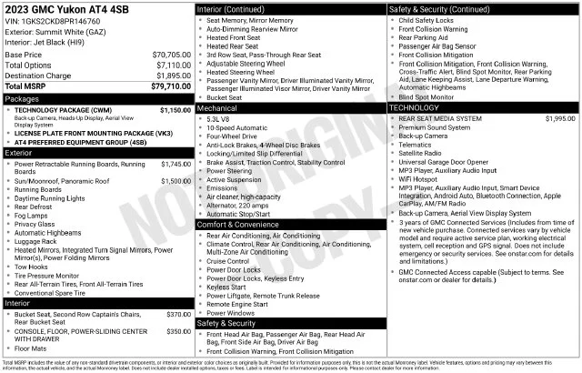 Certified Used 2023 White GMC AT4 image 43