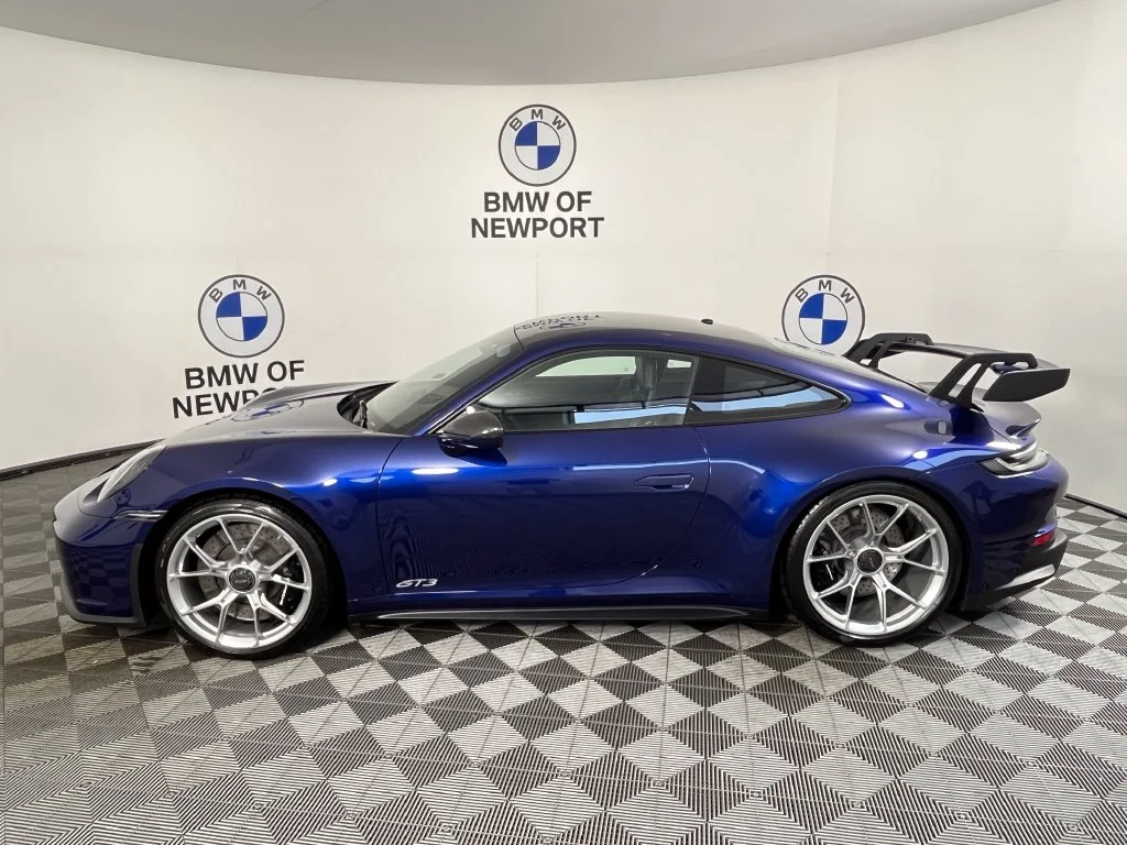 Used 2023 Gentian Blue Metallic Porsche GT3 image 14