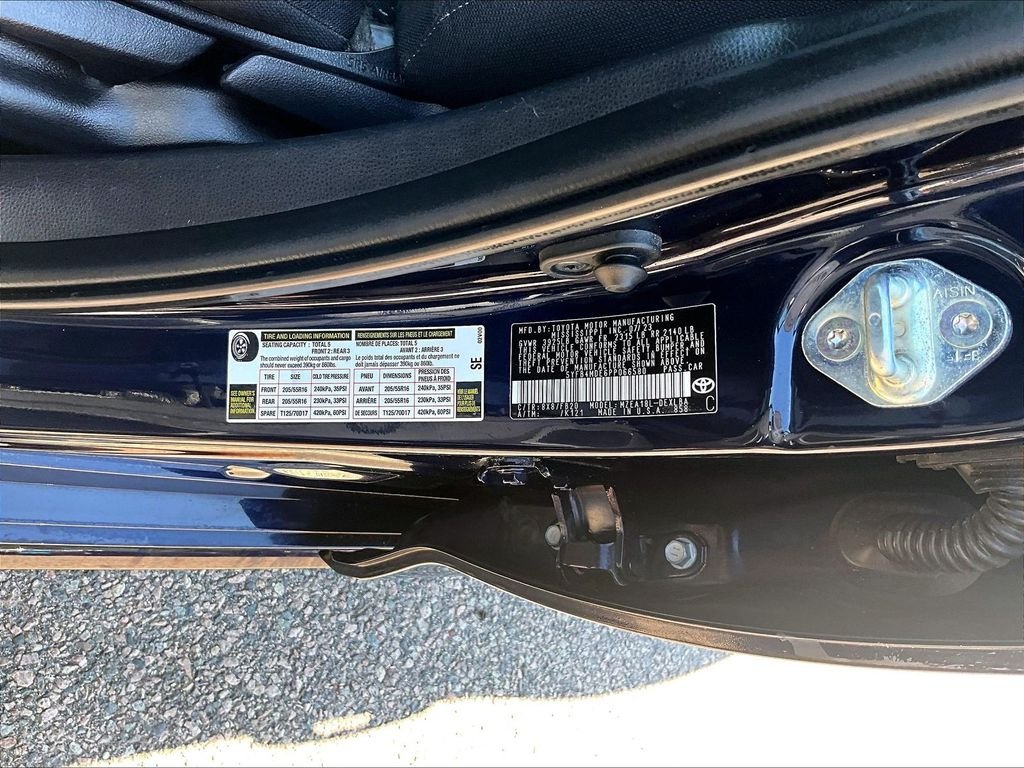 Used 2023 Blue Toyota LE image 32