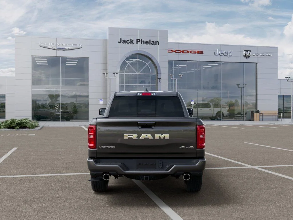 New 2026 Granite Crystal Metallic Clear-Coat Exterior Paint RAM Laramie image 7