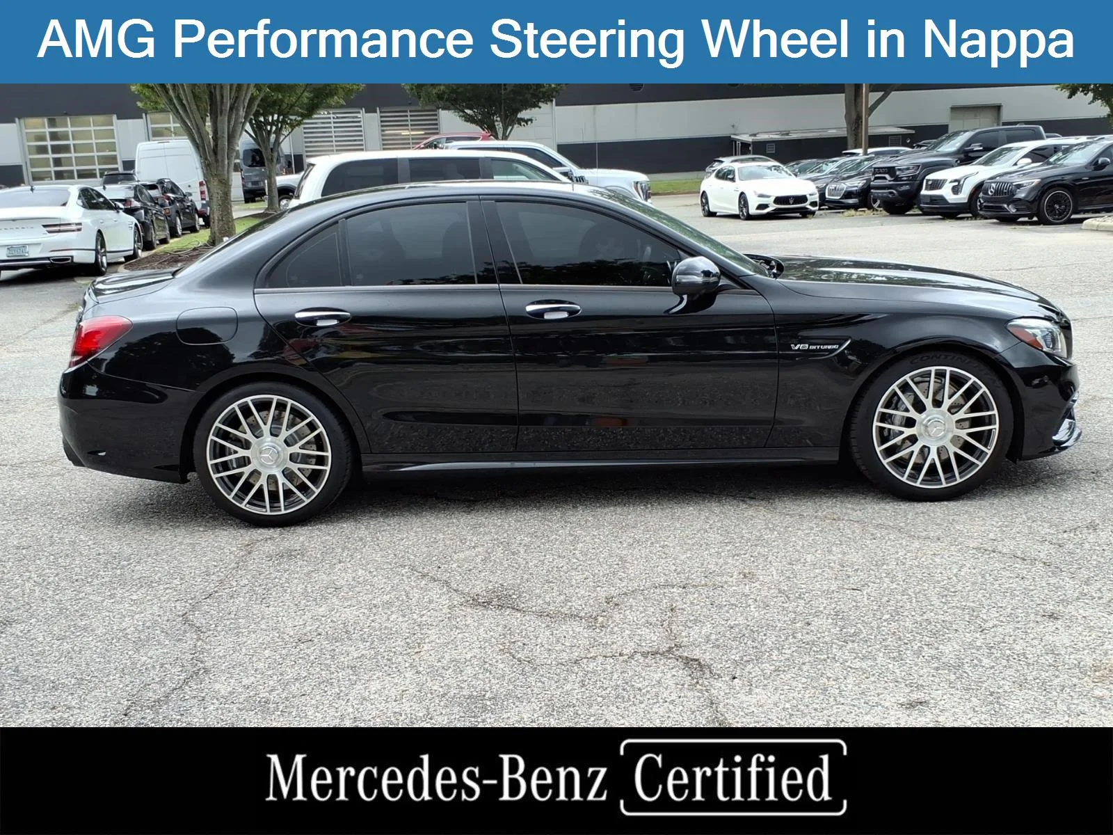 Certified Used 2021 Black Mercedes-Benz AMG® C 63 image 7